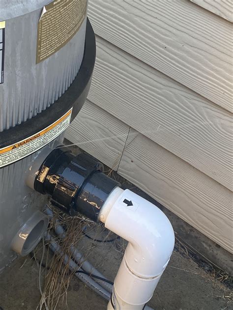 pool filter leaking from middle|Pool Filter Leaking from Middle